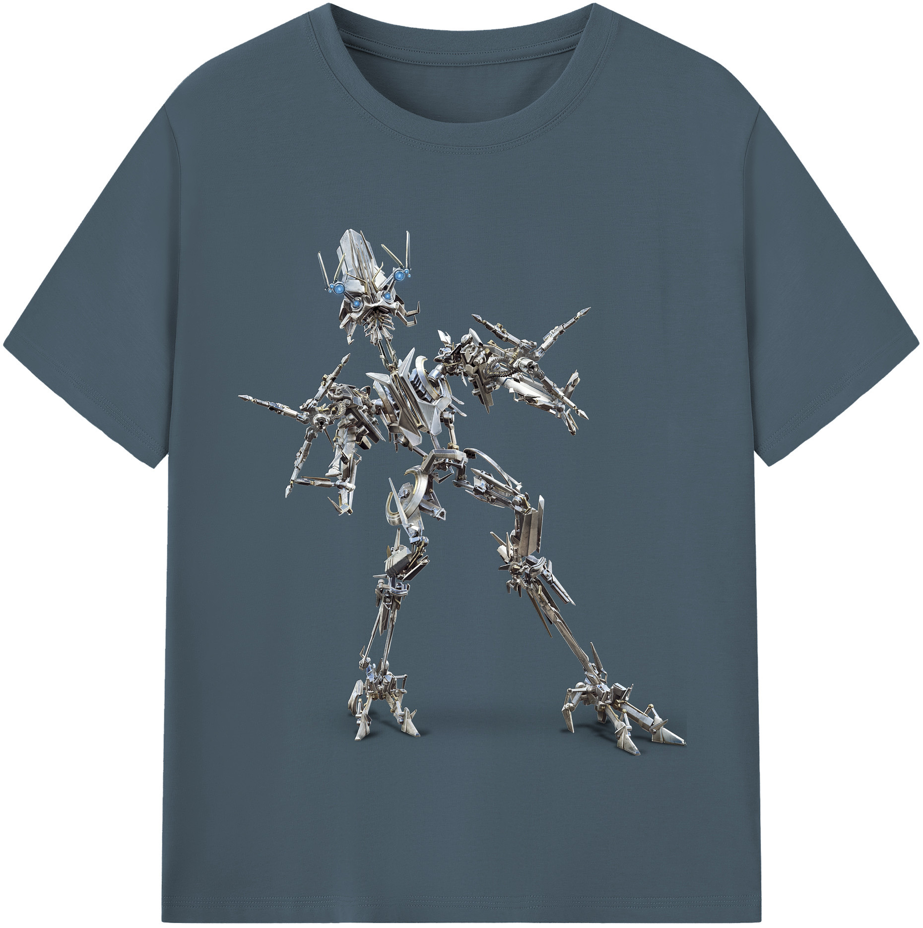 （画像用）  綿100％半袖Tシャツ（フロントプリント）